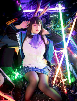 女大学生按摩